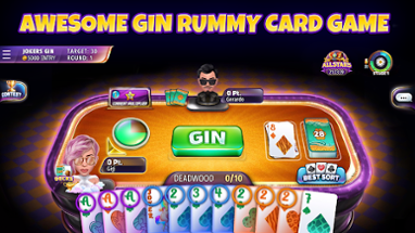 Gin Rummy Stars - Card Game Image