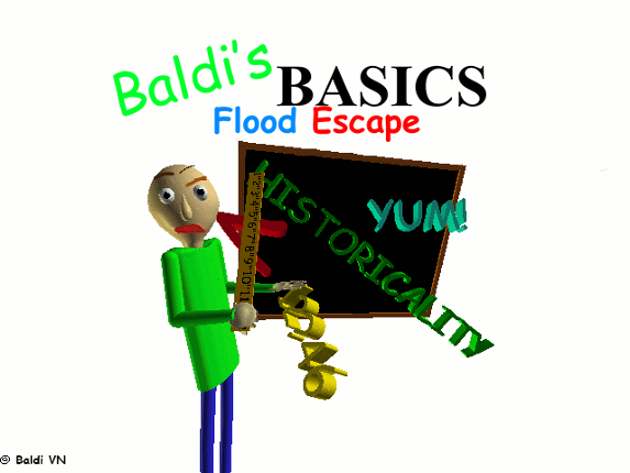 Baldi's Basics Flood Escape Game Cover