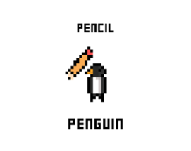 Pencil Penguin Image