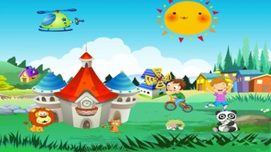Kids Cartoon Decoration Game Image