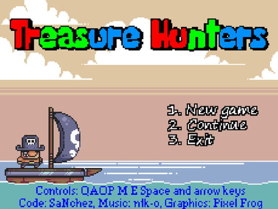 Treasure Hunters | ZX spectrum Next Game Cover