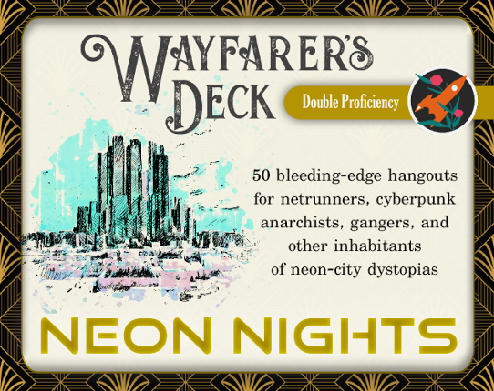 Wayfarer's Deck: Neon Nights Game Cover