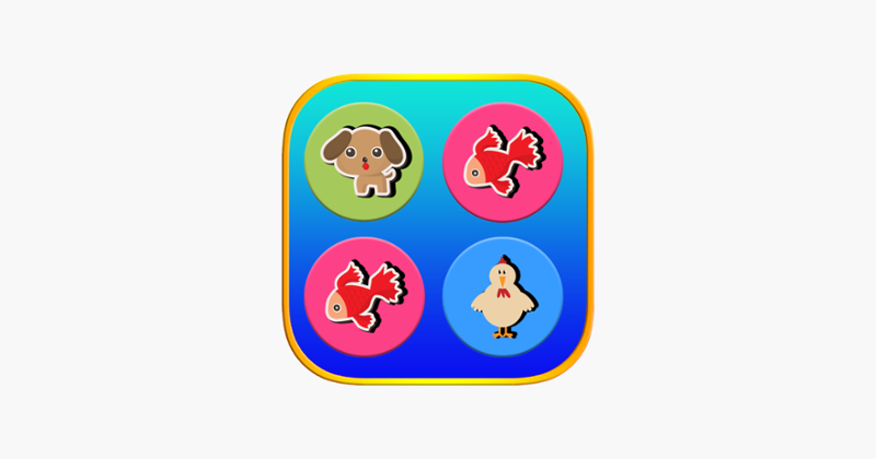 Animals Memory Matching Game - Brain Trainers Game Cover
