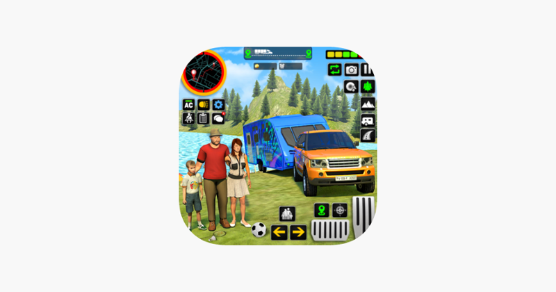 Offroad Camper Truck Simulator Game Cover