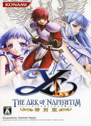 Ys: The Ark of Napishtim Game Cover