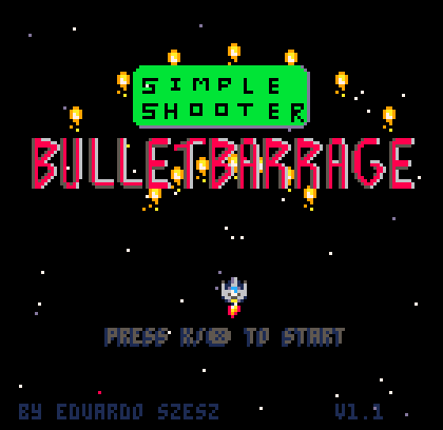 Simple Shooter Bullet Barrage Game Cover