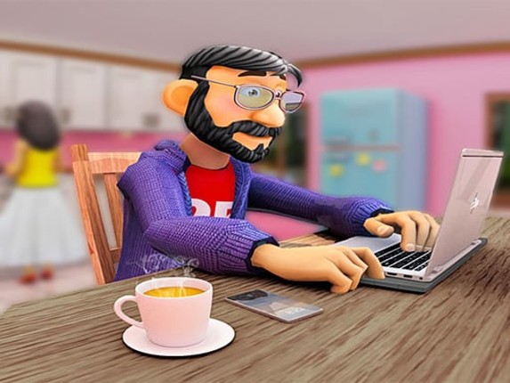 Virtual Work online From Home Simulator Game Cover