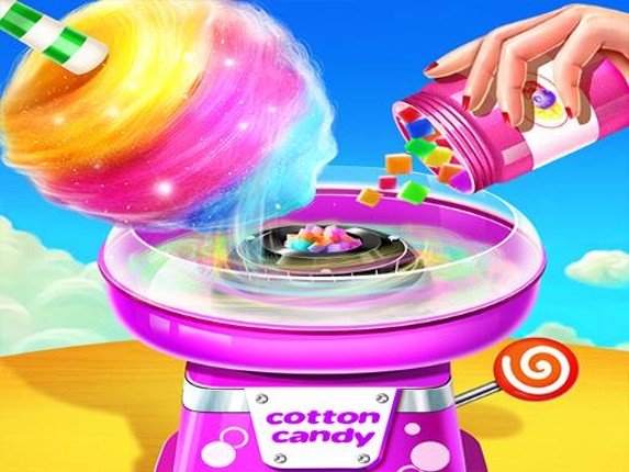 Cotton Candy Shop Cooking Game Game Cover