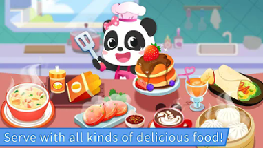 Baby Panda's Breakfast Cooking Image