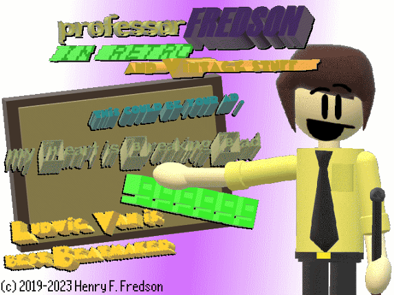 Professor Fredson in Retro and Vintage Stuff Game Cover