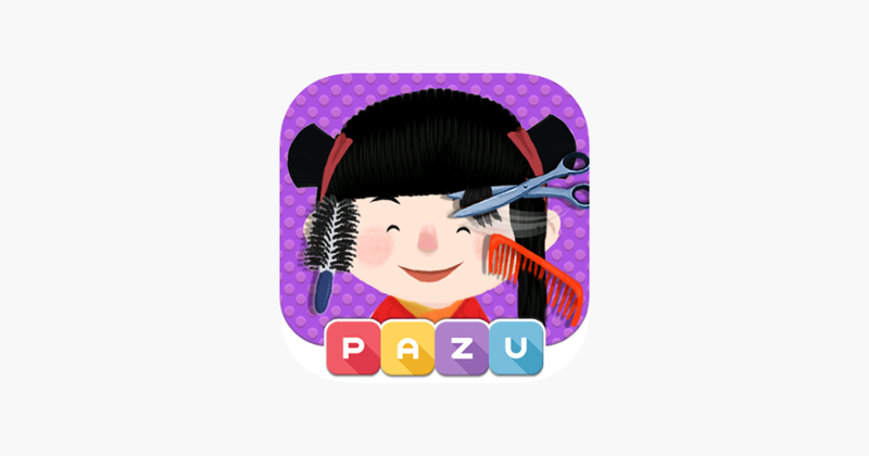 Hair salon games for toddlers Game Cover