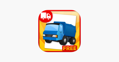 Trucks Flashcards Free  - Things That Go Preschool and Kindergarten Educational Sight Words and Sounds Adventure Game for Toddler Boys and Girls Kids Explorers Image