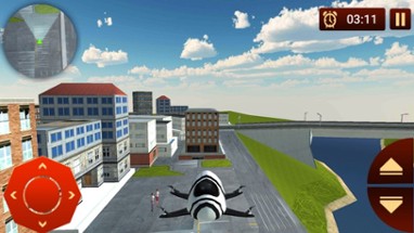 Drone Taxi &amp; Flying Rescue Car Image