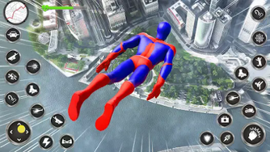 Spider Fighting Rope Hero Game Image
