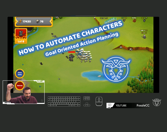 Automate Characters using GOAP AI - Construct 3 Tutorial Game Cover