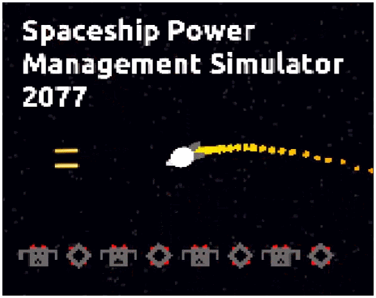 Spaceship Power Management Simulator 2077 Game Cover