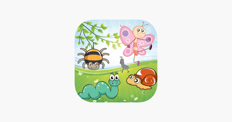 Insects Puzzles for Toddlers Game Cover