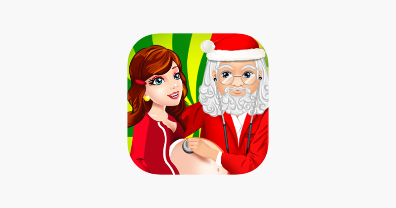Mommy's Christmas Baby Doctor Salon - My Santa Spa Make-Up Games! Game Cover