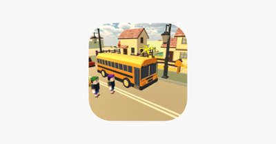 Pick &amp; drop Kids School Bus Offroad Simulator Game Image