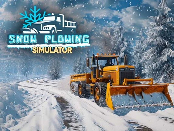 Snow Plowing Simulator Game Cover