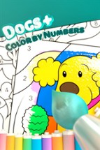 Color by Numbers - Dogs + Image