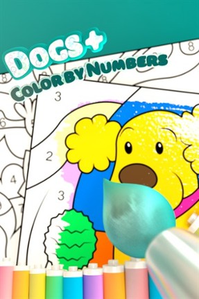 Color by Numbers - Dogs Game Cover