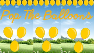 Pop The Balloons Image