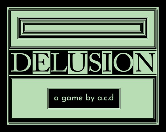 DELUSION Game Cover