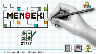 MENSEKI Area maze puzzles Image