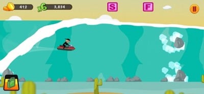 Stickman Surfer Image