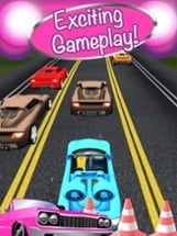 3D Fun Girly Car Racing Image