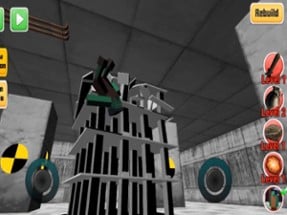 Destroy it all 3d physics game Image