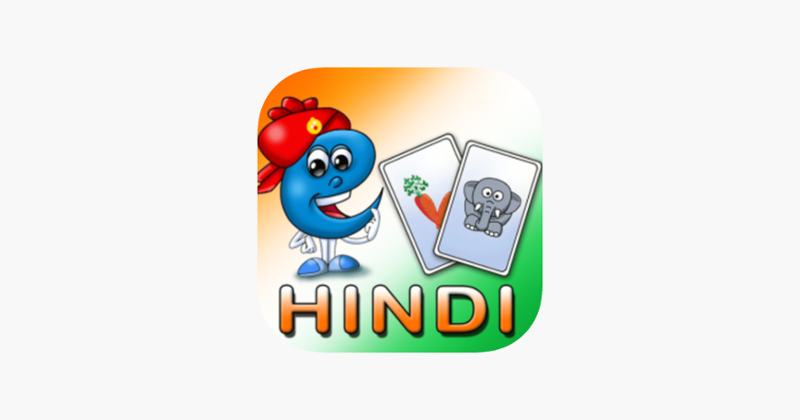 Hindi Baby Flash Cards Game Cover