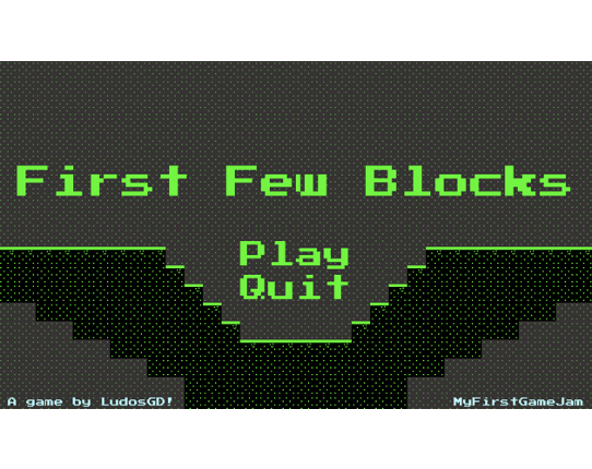 First Few Blocks Game Cover