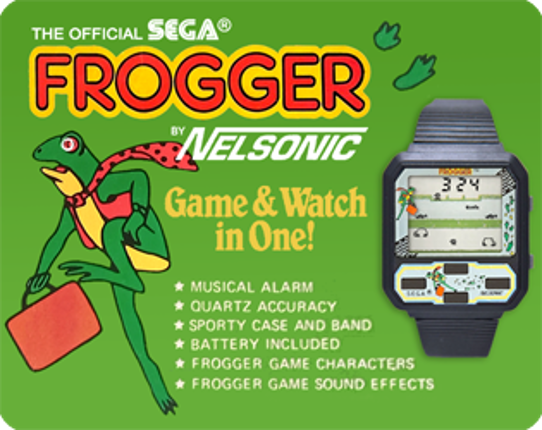 Frogger Game Watch Game Cover