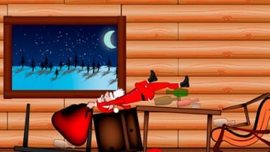 Lazy Santa Claus Image