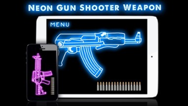 Neon Gun Shooter Weapon Image
