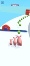 Pig Run 3D Image