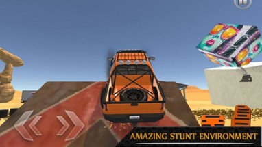 Amizing Jeep Car Jumps 3D Image