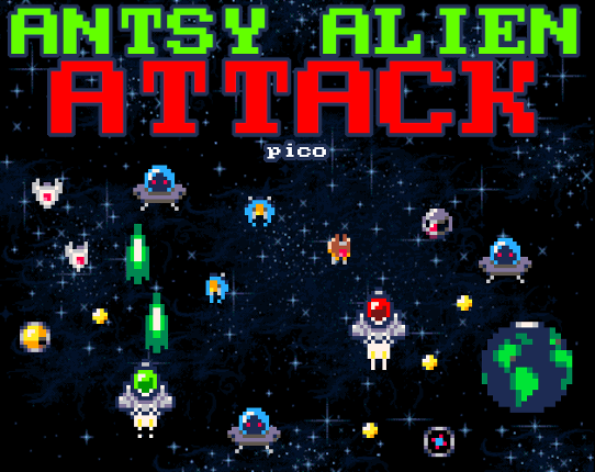 Antsy Alien Attack Pico Game Cover