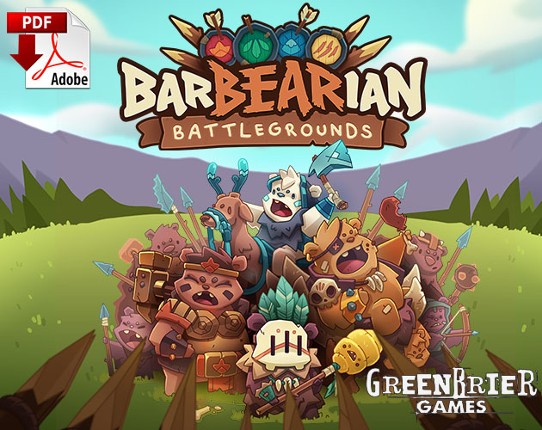 BarBEARians Battlegrounds (Print-&-Play) - BB02 Game Cover