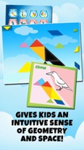Kids Learning Puzzles: Birds, Tangram Playground Image