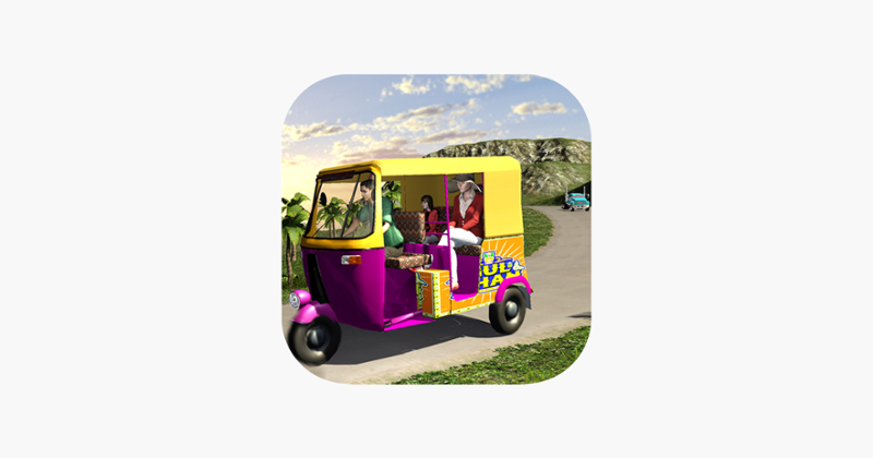 Offroad Modern Rikshaw Sim Game Cover