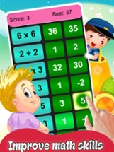 Quick Math Challenge For Kids Image