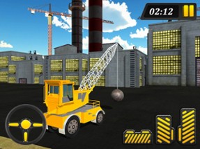 Wrecking Ball Crane Operator &amp; Demolition Sim Image