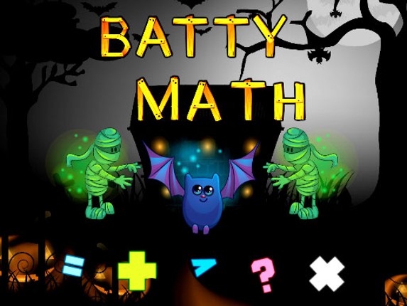 Batty Math Game Cover
