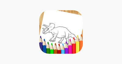 Dinosaur Coloring Book Pages Image