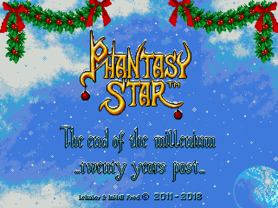 Phantasy star 4 - 20 years past (Russian - English translation) Game Cover
