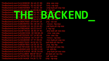 The Backend Image