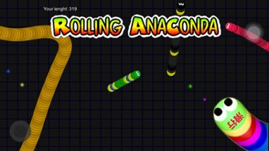 Rolling Anaconda Snake Dash Games Image